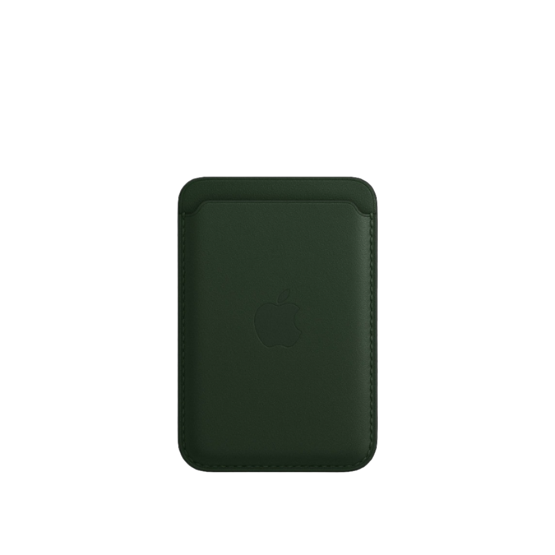 Tarjetero de cuero para iPhone compatible con MagSafe