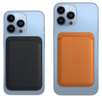 Tarjetero de cuero para iPhone compatible con MagSafe