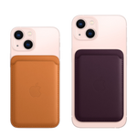 Tarjetero de cuero para iPhone compatible con MagSafe