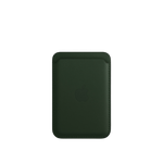 Tarjetero de cuero para iPhone compatible con MagSafe 