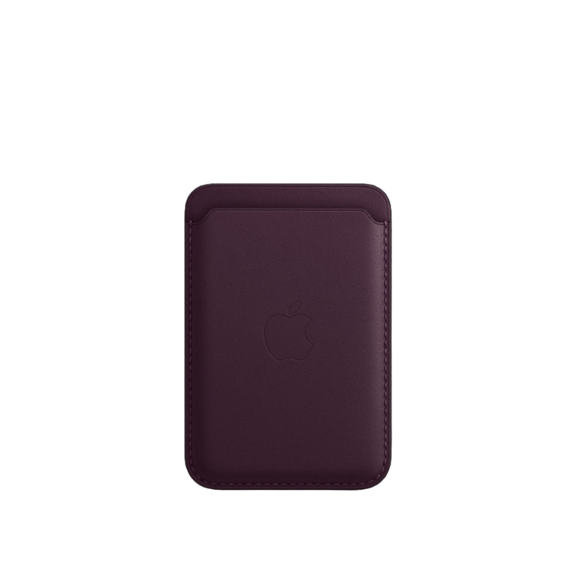 Tarjetero de cuero para iPhone compatible con MagSafe 