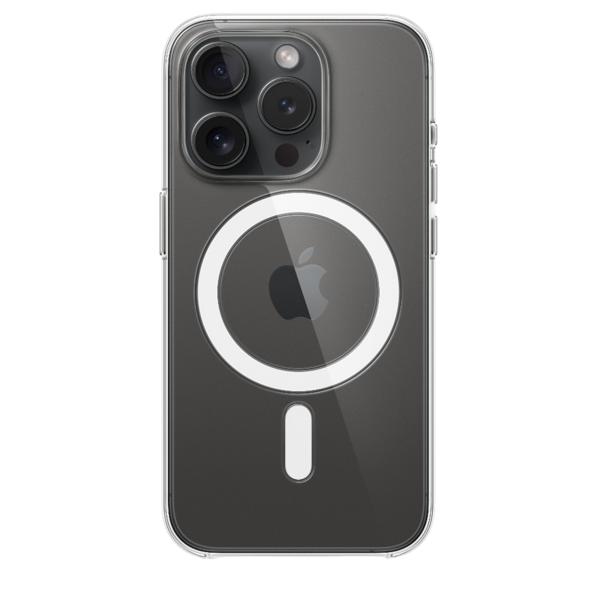 Funda transparente con MagSafe para iPhone 