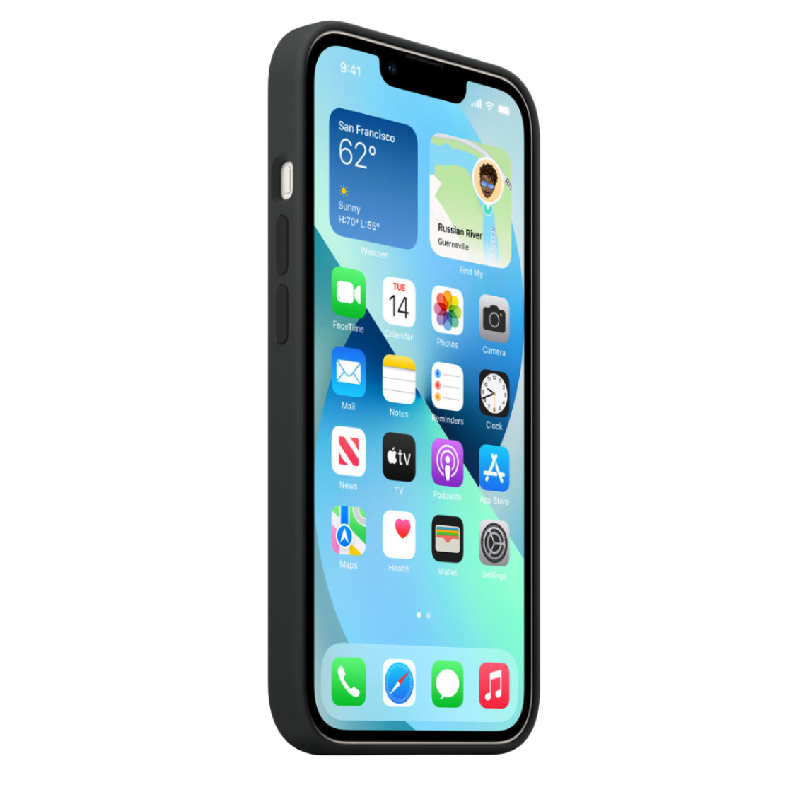 Funda de silicona MagSafe para iPhone 13